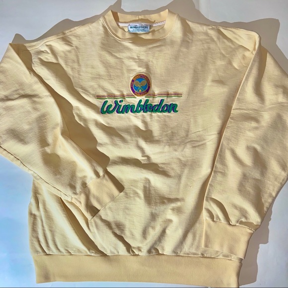 Wimbledon Other - Vintage Wimbledon Embroidered Sweatshirt